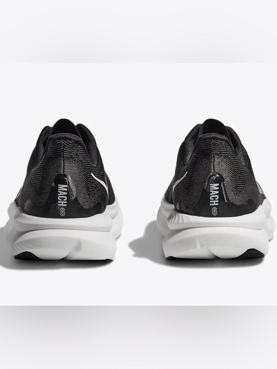 Hoka One One ? Mach 6 Black White Athletic Shoes 1147790 BWHT Men’s Size 14 main image 6